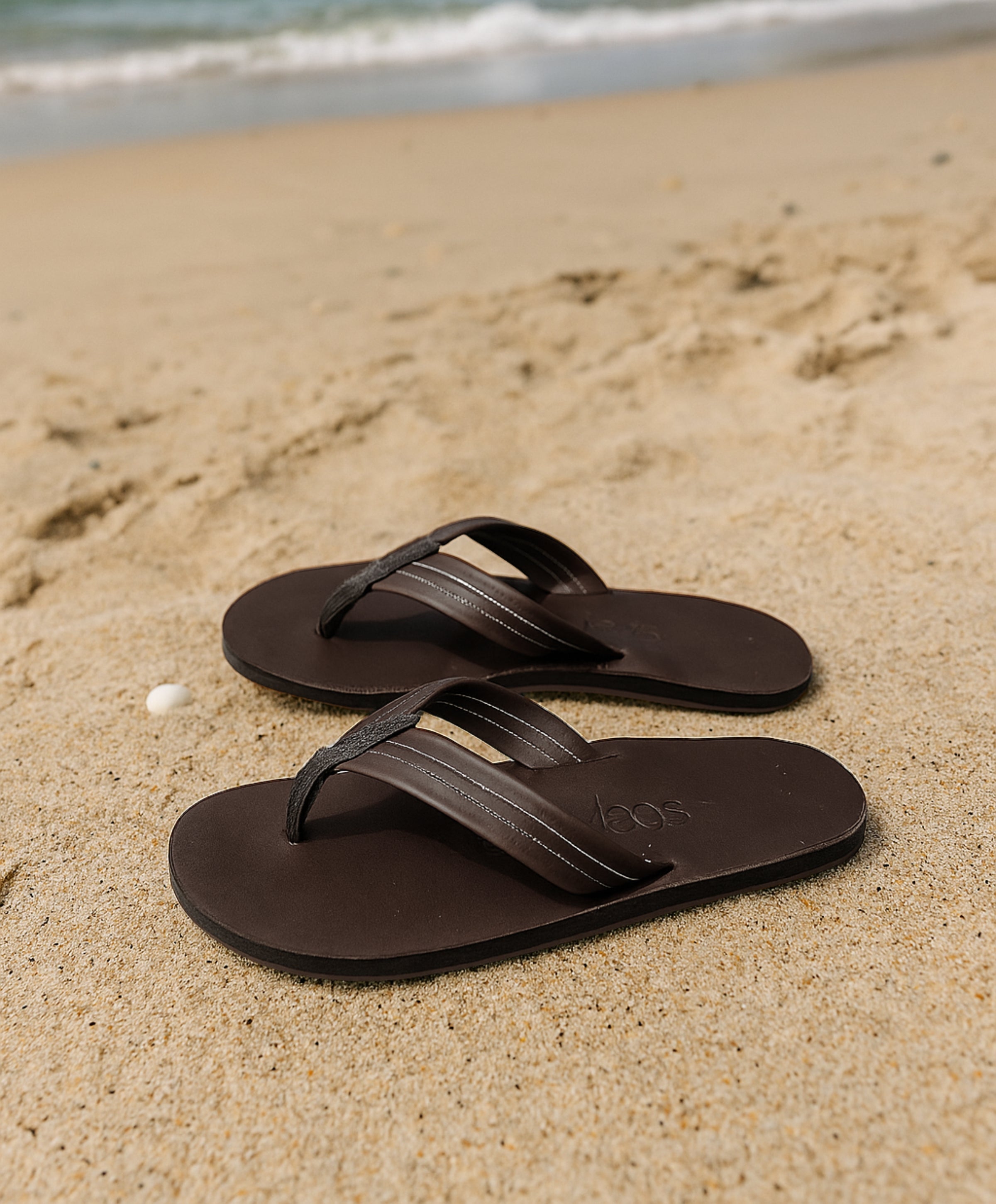Yellowlegs© Original Down-Island Flip-Flop in Mahogany