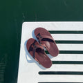 Yellowlegs© Original Down-Island Flip-Flop in Walnut